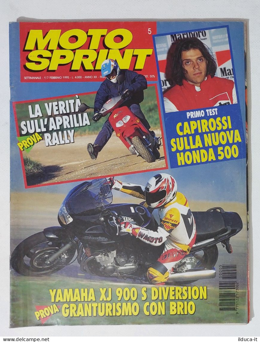 34793 Motosprint A. XX N. 5 1995 - Capirossi Honda 500 - Yamaha XJ 900 S - Motori