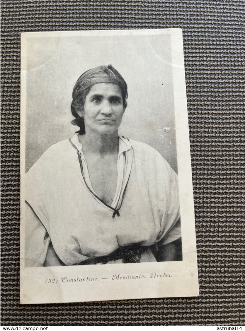 ALGERIE: Constantine Mendiante Arabe - Femmes