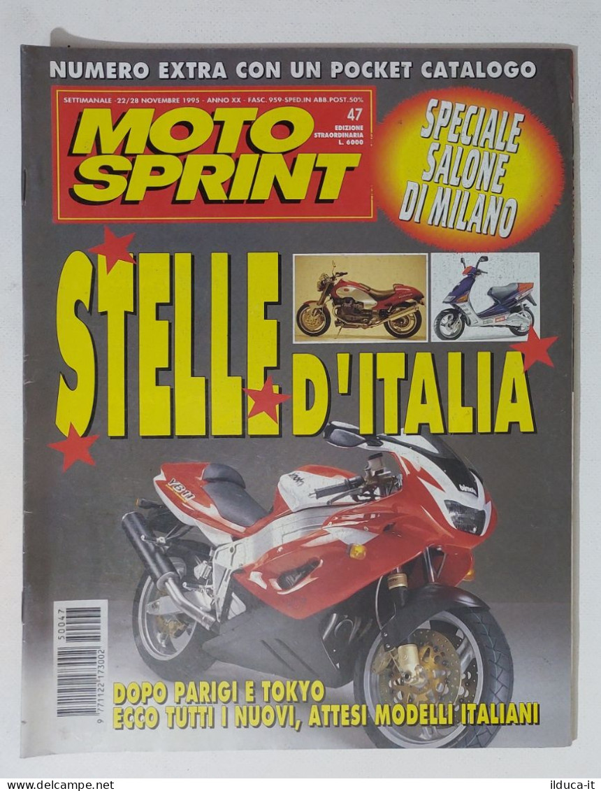 34824 Motosprint A. XX N. 47 1995 - Salone Milano, Le Novità Italiane - Motori