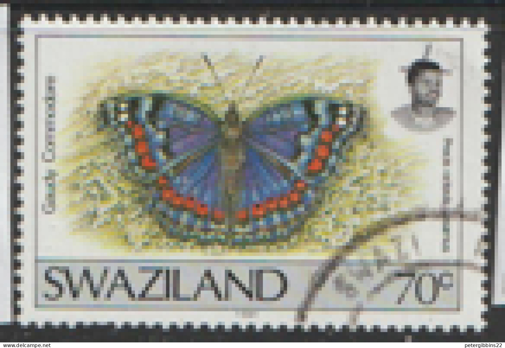 Swaziland  1992  SG  616  70c  Butterfly Fine Used - Swasiland (...-1967)