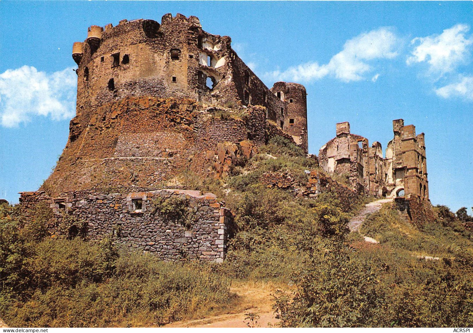 Chateau De Murol 25  (scan Recto-verso) OO 0917 - Otros & Sin Clasificación