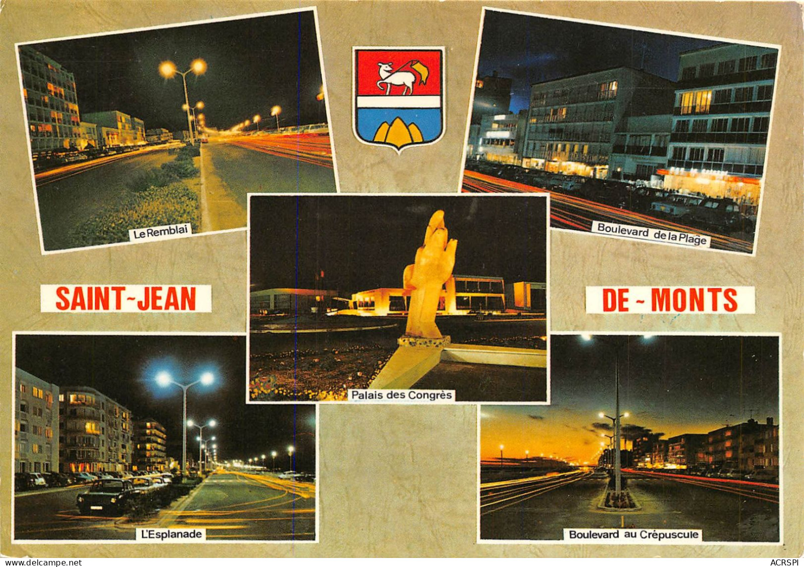 SAINT JEAN DE MONTS Multivue 2  (scan Recto-verso) OO 0914 - Saint Jean De Monts