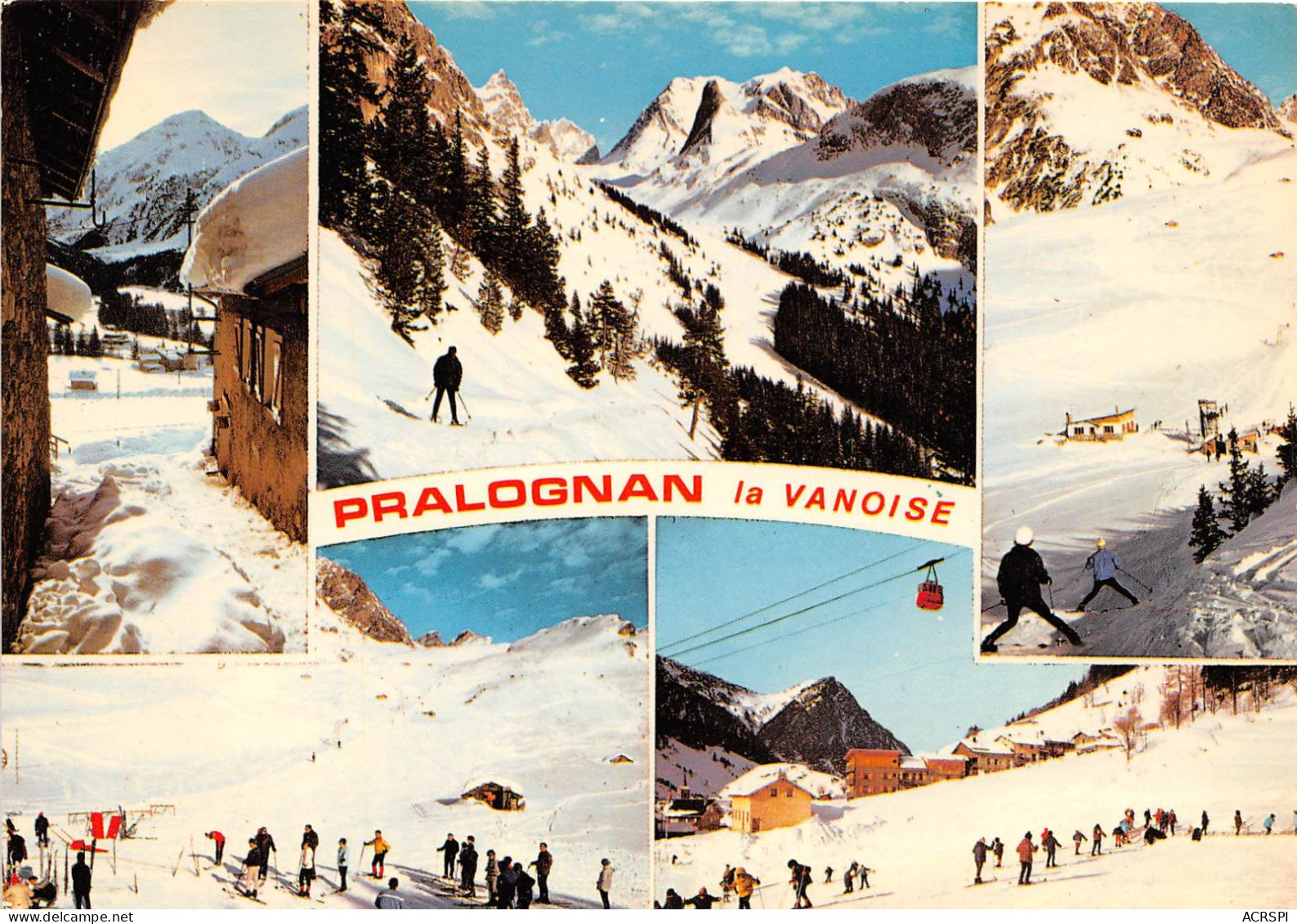 PRALOGNAN LA VANOISE Multivue  10 (scan Recto-verso) OO 0911 - Pralognan-la-Vanoise