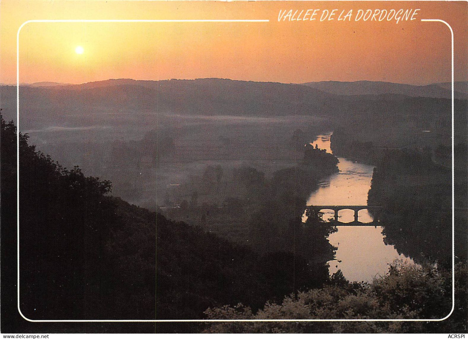 DOMME Vue Sur La Vallée De La Dordogne  6 (scan Recto-verso) OO 0908 - Otros & Sin Clasificación