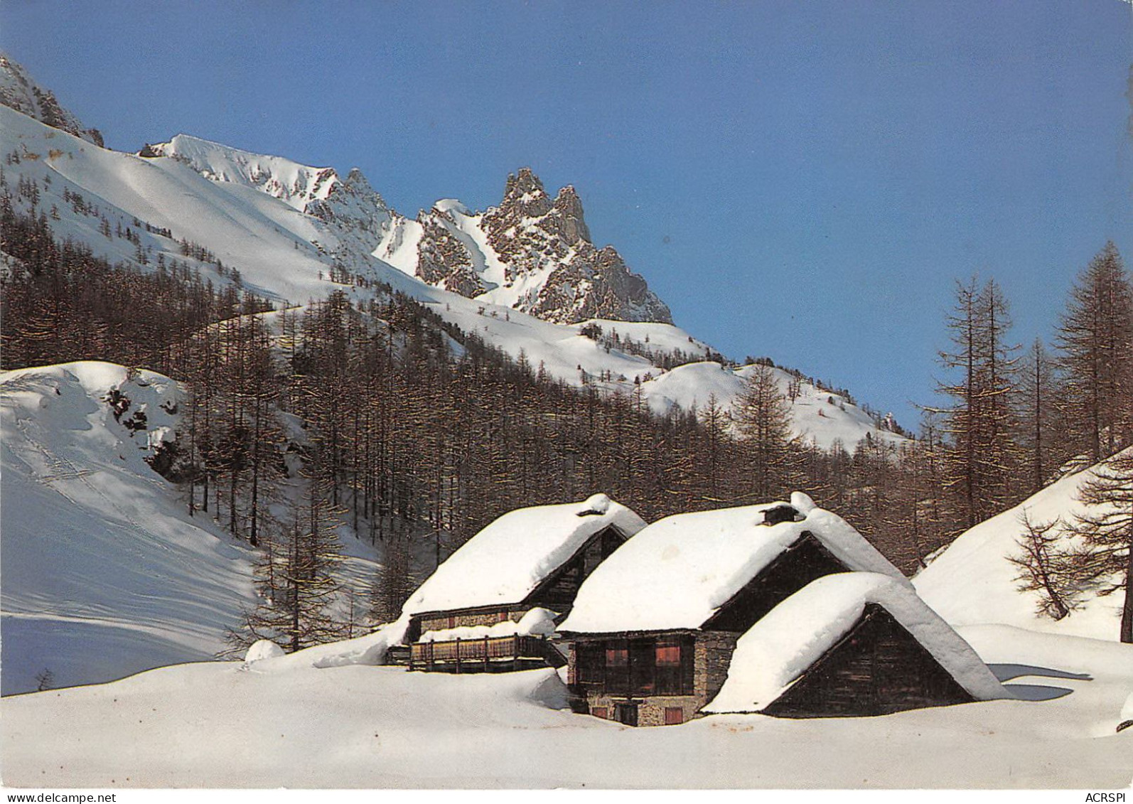 Vallee De La Claree CHALETS DU JADIS ET LA POINTE  23 (scan Recto-verso) OO 0907 - Serre Chevalier