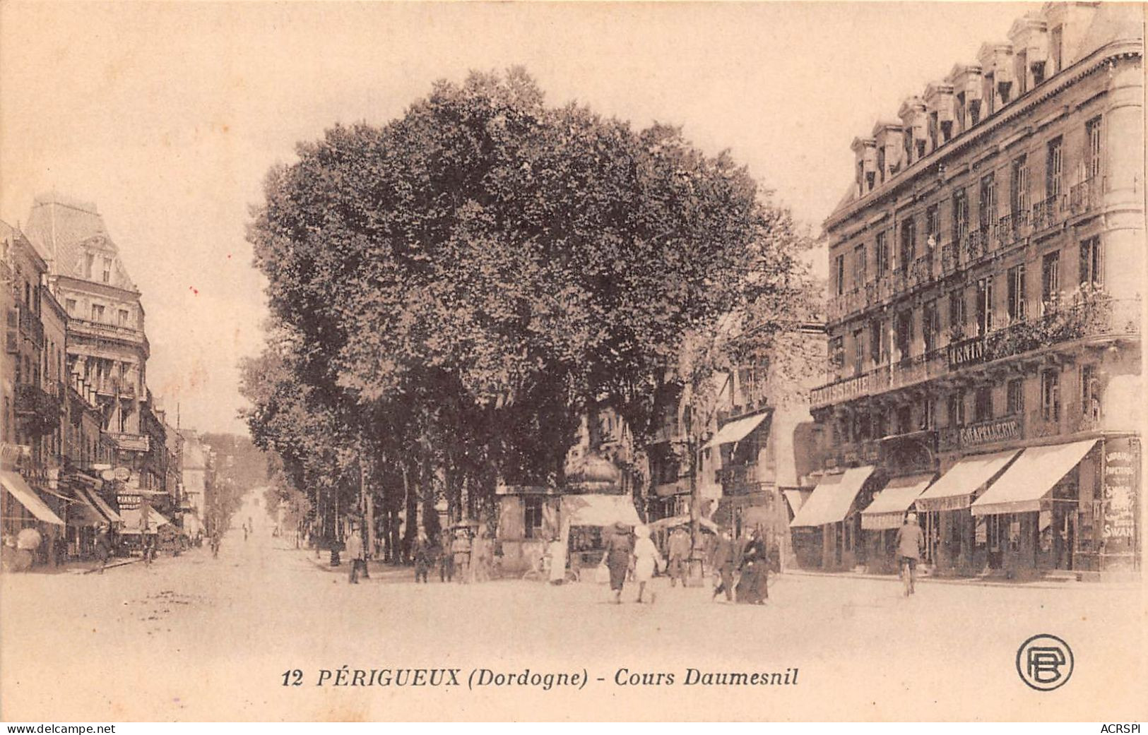 Perigueux   Cours DAUMESNIL  31  (scan Recto-verso) OO 0906 - Périgueux