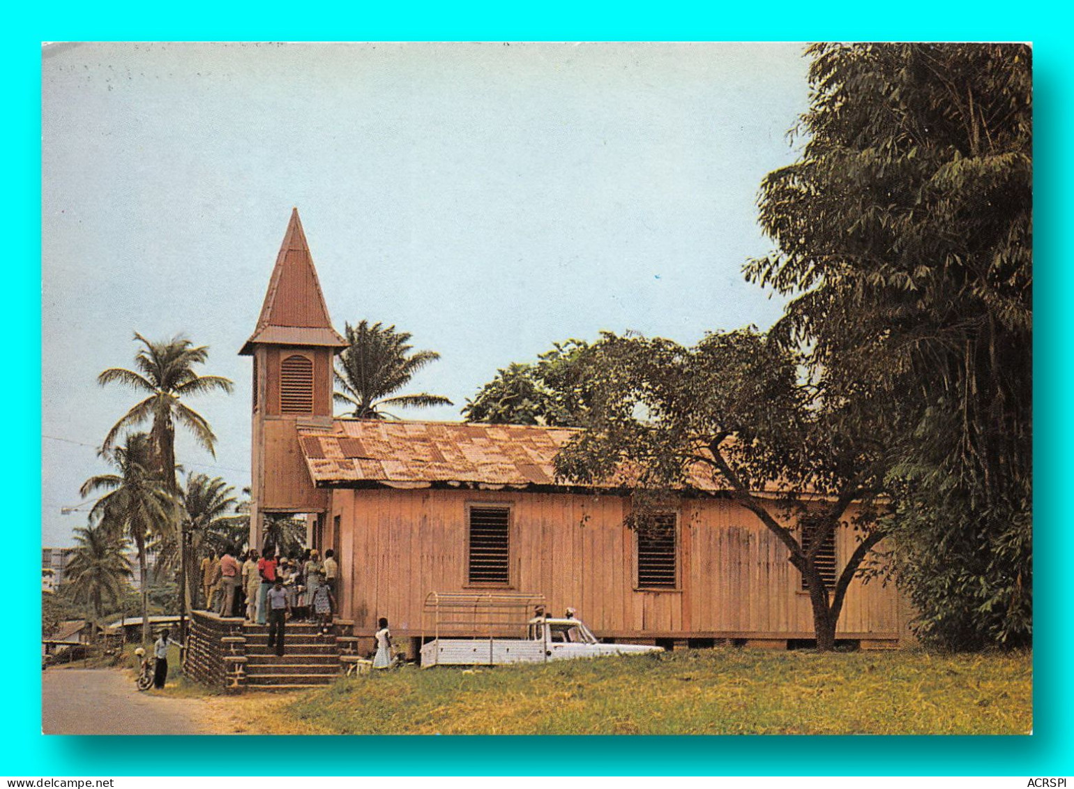 GABON LIBREVILLE Eglise Evangelique De Baraka 1er Eglise Evangelique Du Gabon 46 (scan Recto-verso) OO 0905 - Gabon