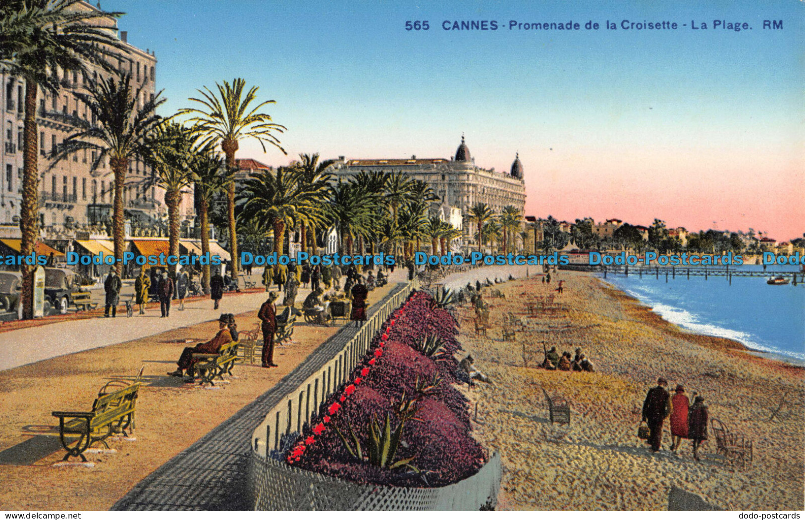 R060379 Cannes. Promenade De La Croisette. La Plage. Rostan And Munier. No 565 - Monde