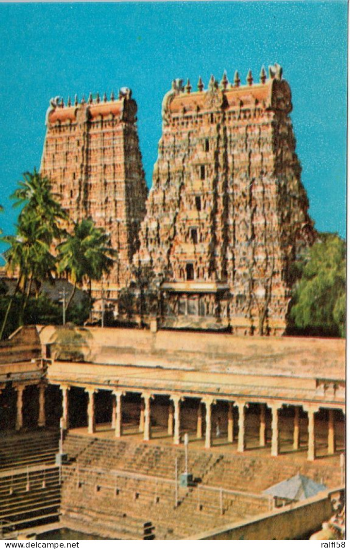 1 AK Indien * Der Kapaliswarar-Tempel In Mylapore Ein Stadtteil Von Chennai Bis 1996 Hieß Die Stadt Madras * - India