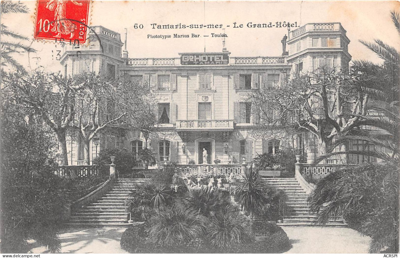 TAMARIS  Sur MER  Le Grand Hotel  (scan Recto-verso) OO 0973 - Tamaris