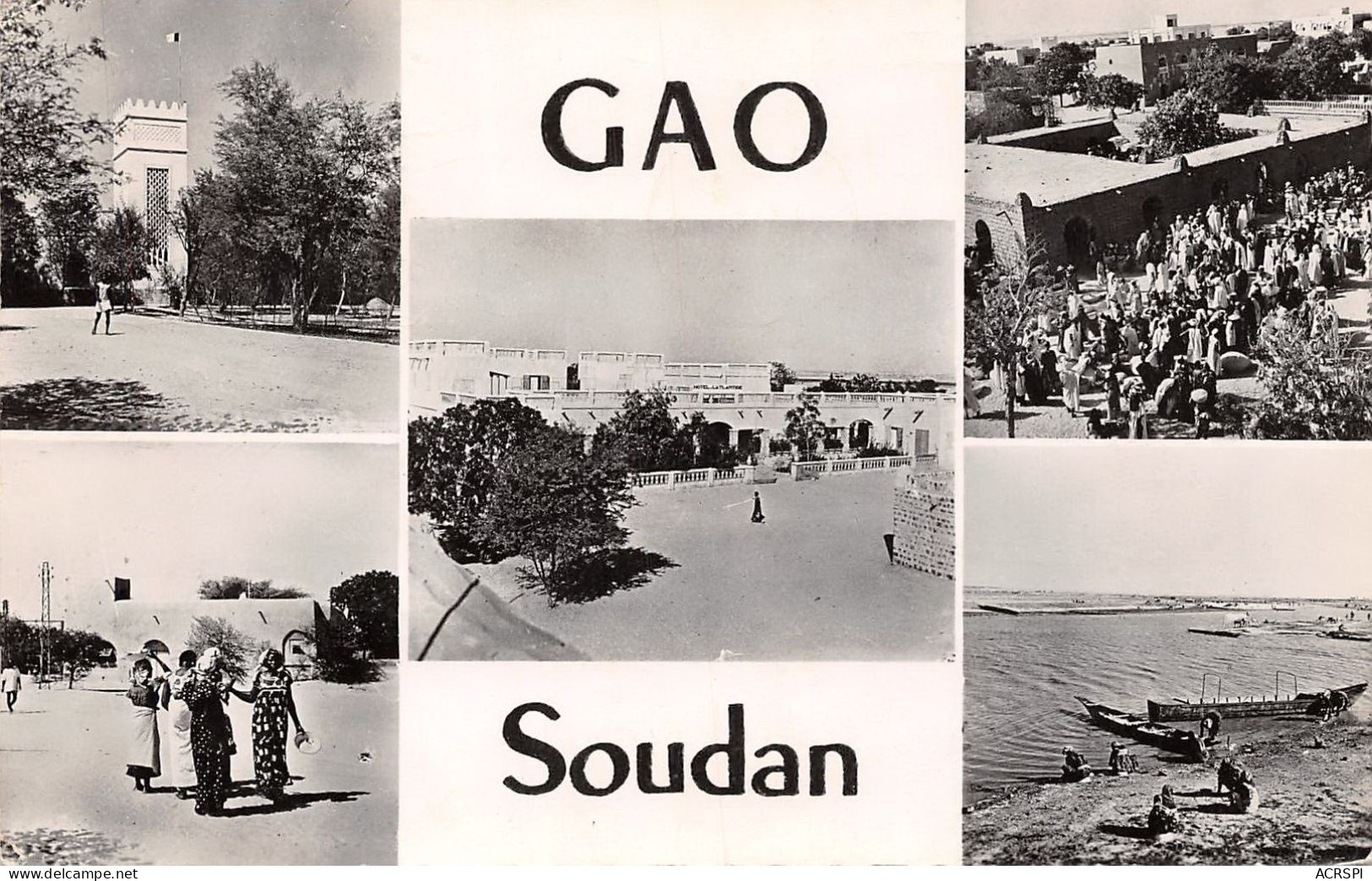 MALI Soudan Francais GAO Multivues  OO 0967 - Mali