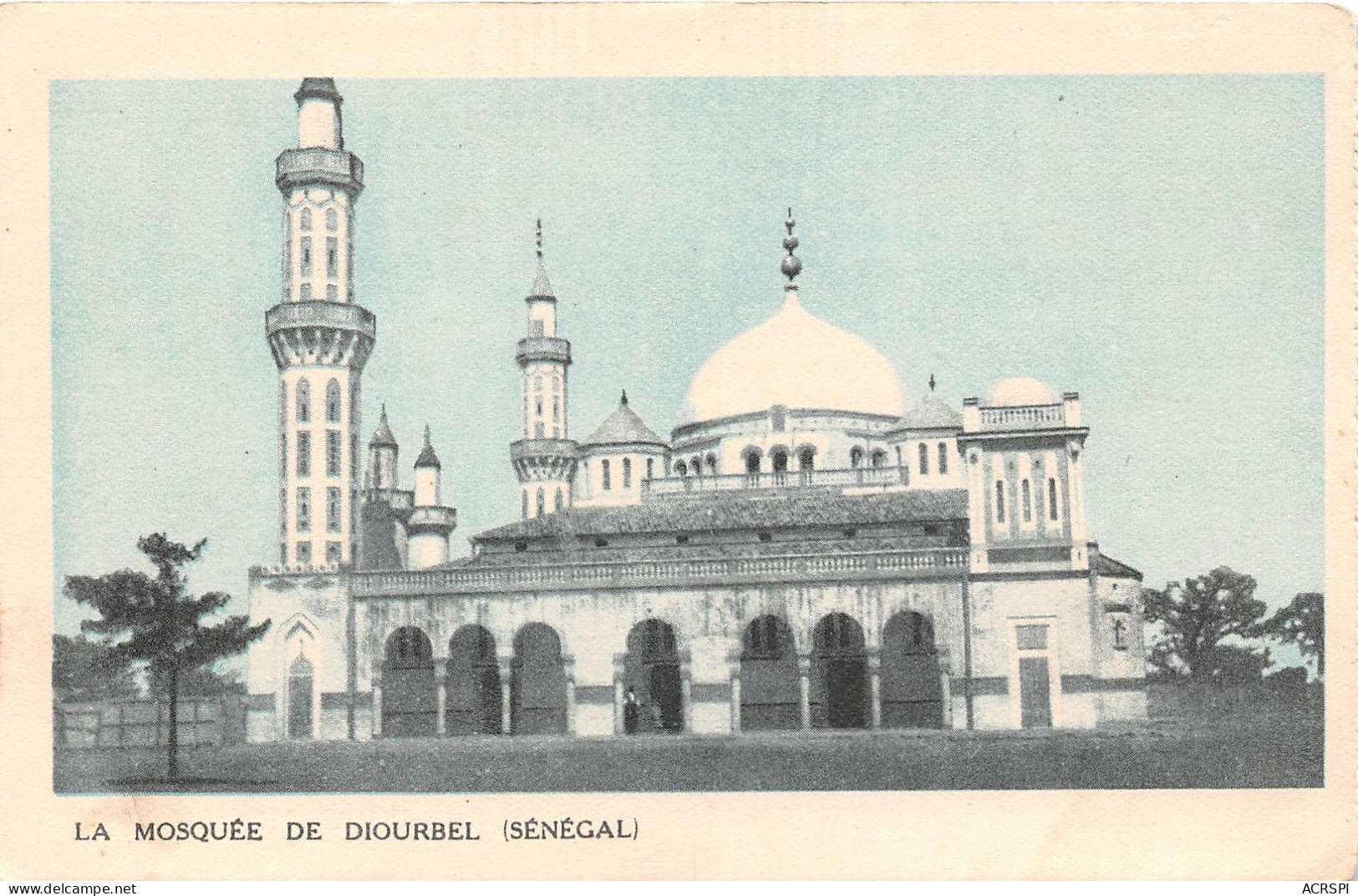 SENEGAL - La Mosquée De Djourbel  (scan Recto-verso) OO 0968 - Sénégal