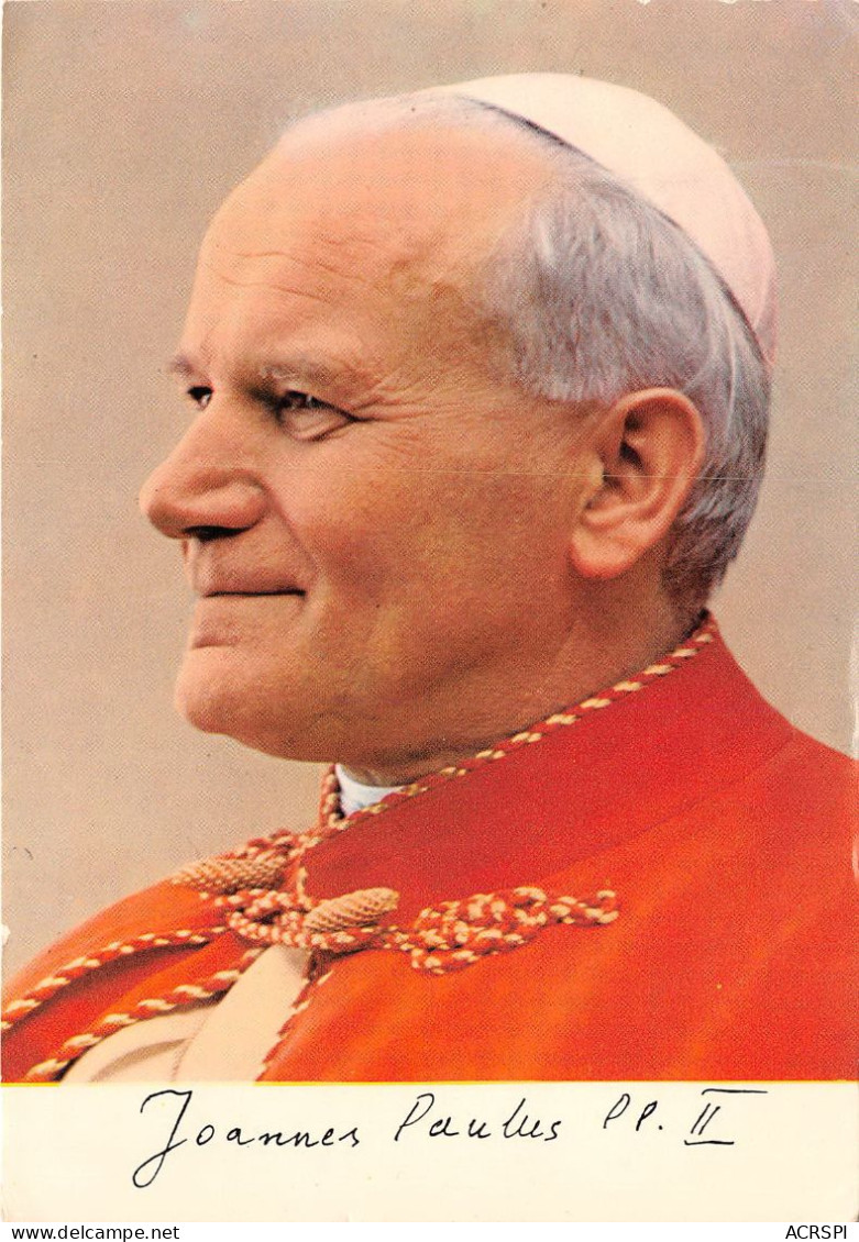 JOANNES PAULUS  PP II   Pape Jean Paul 2 (scan Recto-verso) OO 0963 - Papes