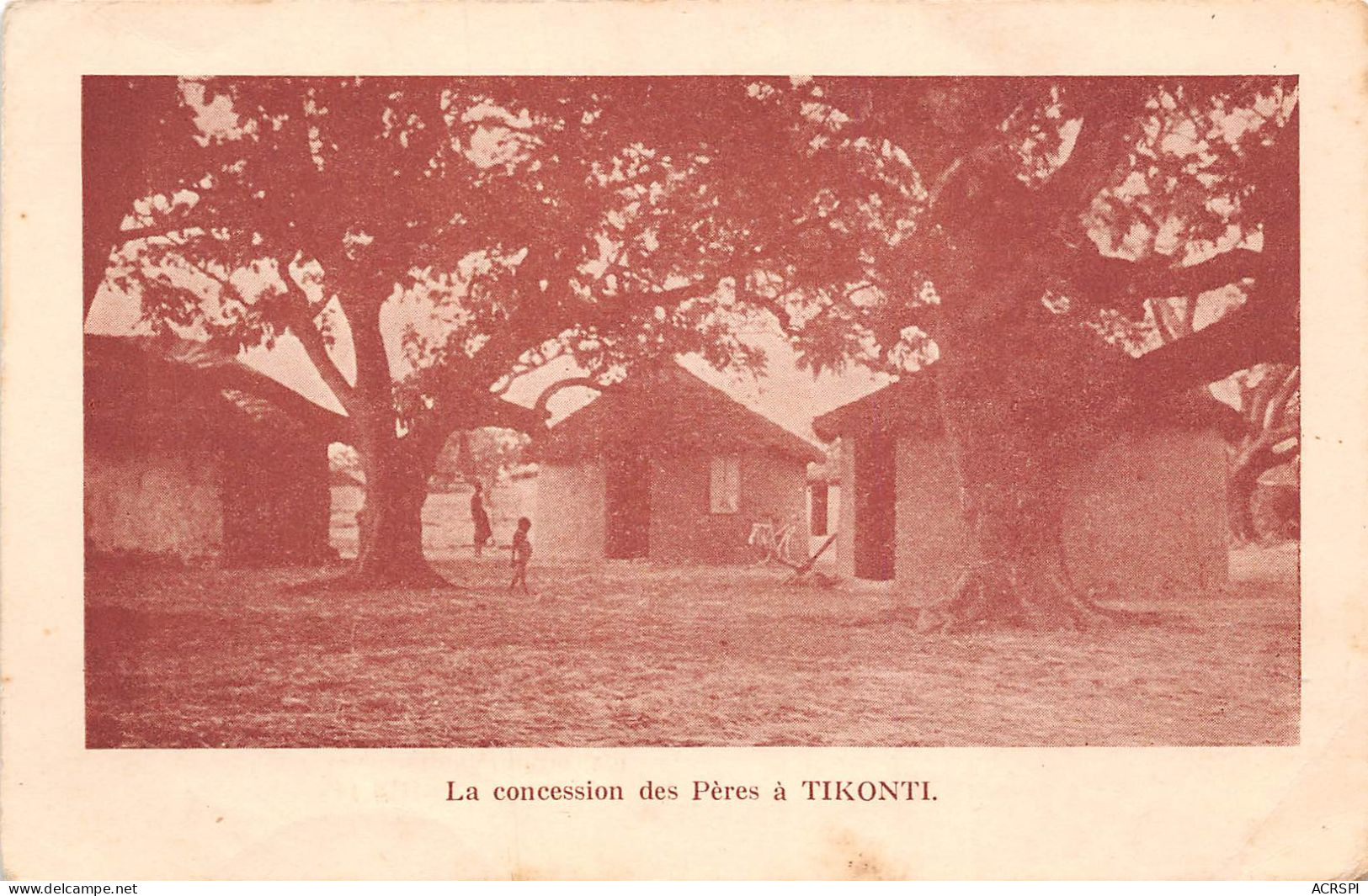 BURKINA FASO Haute Volta  Concession Des Peres A TIKONTI  Ouagadougou  (scan Recto-verso) OO 0962 - Burkina Faso