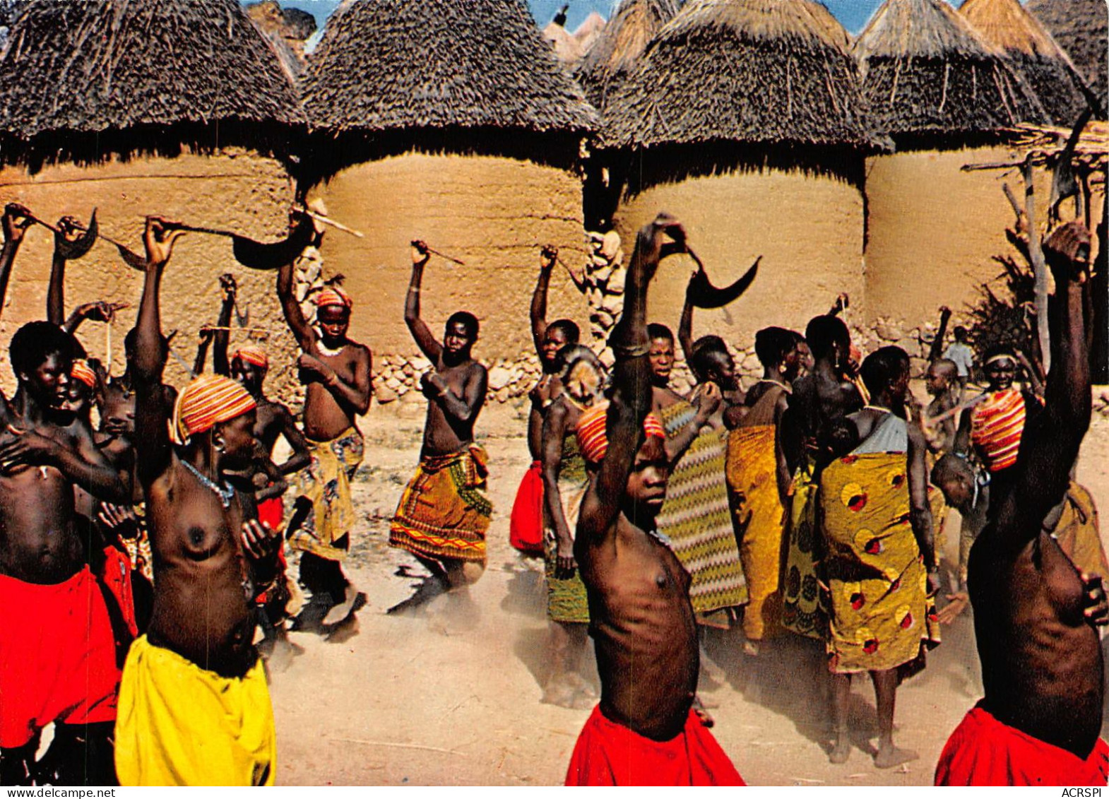 CAMEROUN OUDJILLA Danse De La Recolte (scan Recto Verso)  OO 0959 - Cameroun