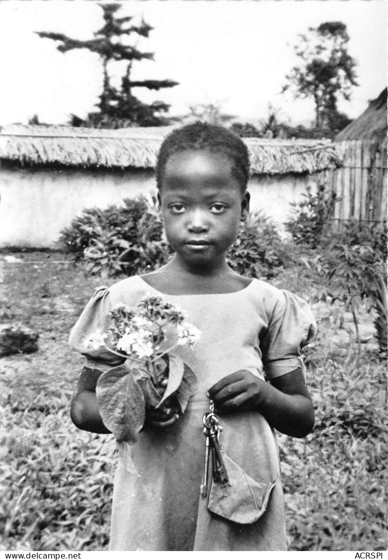 GUINEE Francaise Conakry  Mission De MACENTA  Petite Fille TOMA Trés Rare (scan Recto-verso) OO 0951 - Guinée Française