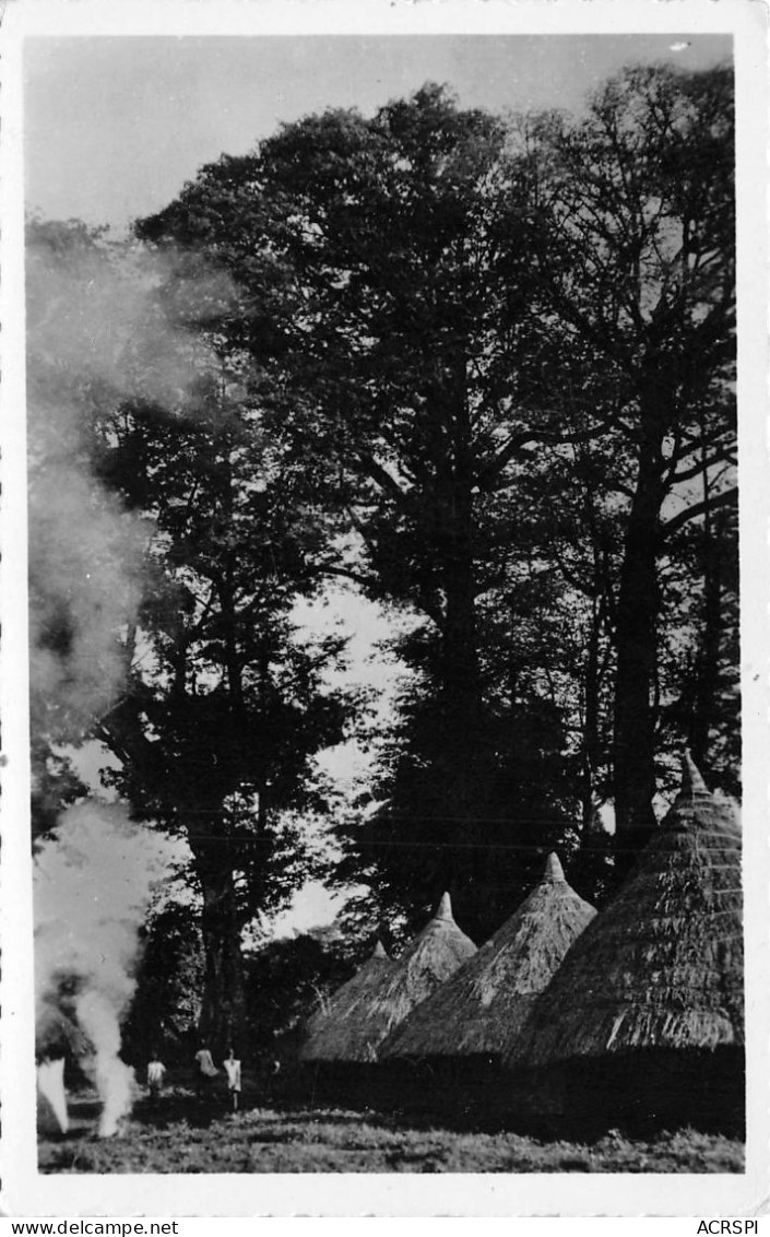 GUINEE Francaise  Village En Forêt En 1957  (scan Recto-verso) OO 0951 - Guinée Française
