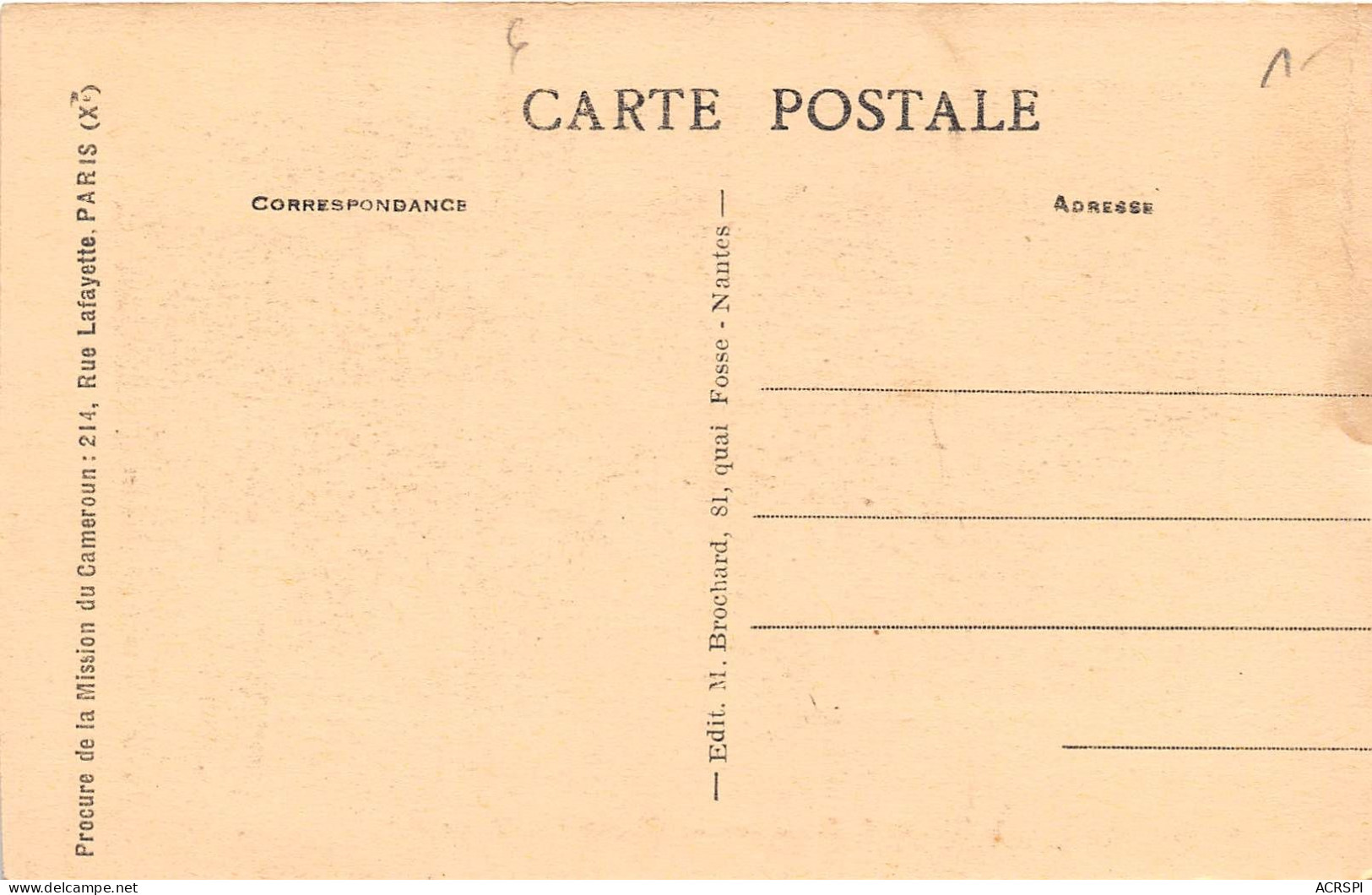 CAMEROUN Kamerun Foumban La  Chapelle Et L'ecole  (scan Recto-verso) OO 0947 - Camerun
