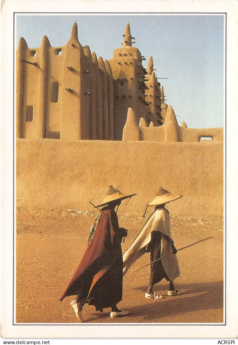 MALI Soudan Francais Djenné - La Mosquée D'argile - Editeur: Cartes Du Monde 3  (scan Recto-verso) OO 0943 - Mali