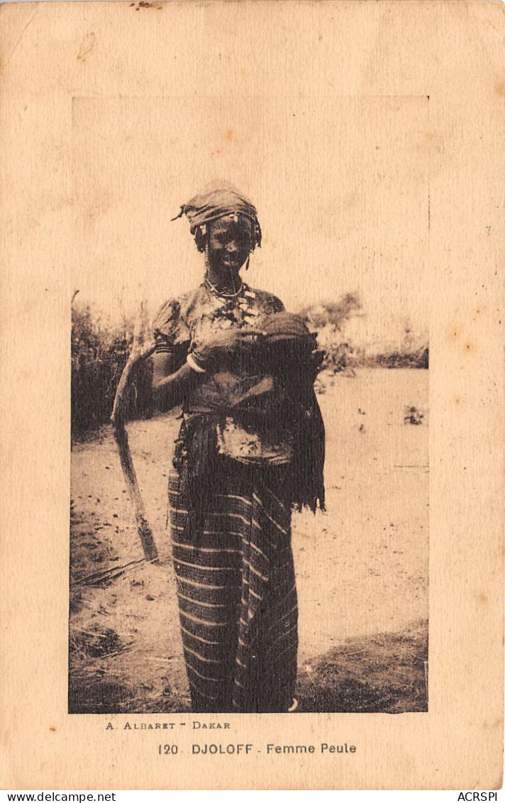 SENEGAL  Djoloff - Femme Peule (scan Recto-verso) OO 0938 - Senegal