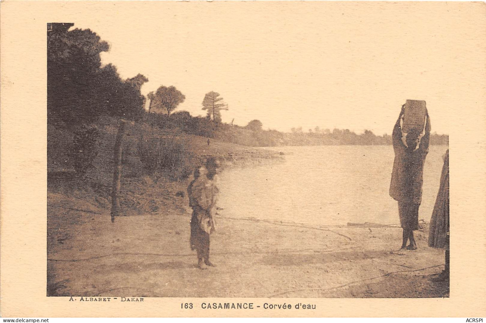 SENEGAL  Casamance Corvee D'eau (scan Recto-verso) OO 0938 - Senegal