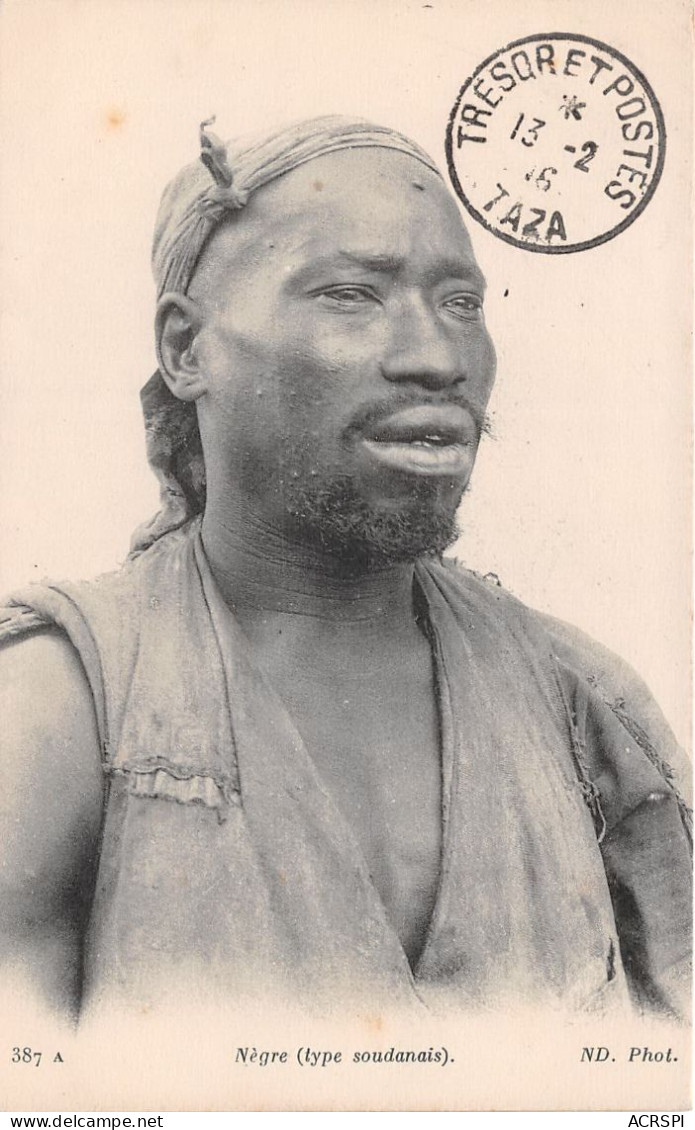 MALI  Soudan Francais TAZA Negre Type Soudanais Cachet Du Tresor Et Postes (scan Recto-verso) OO 0937 - Mali