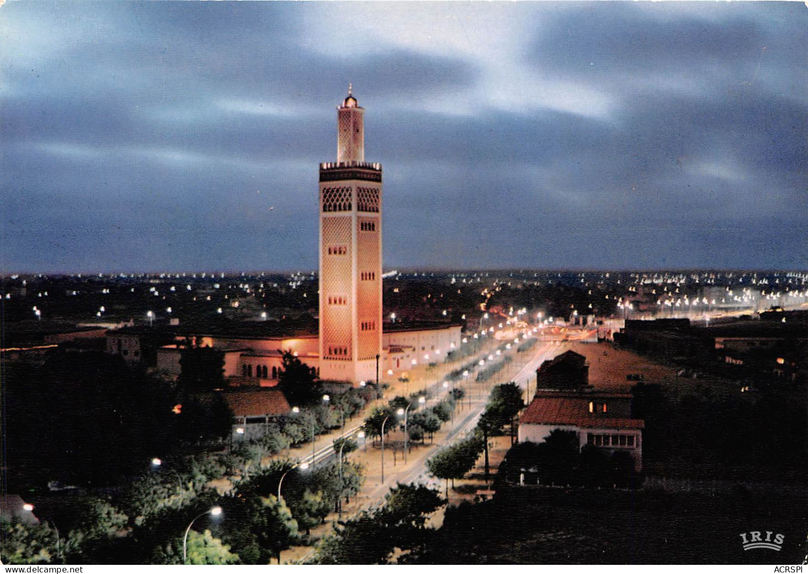 SENEGAL  Dakar La Mosquee Vue De Nuit (scan Recto-verso) OO 0936 - Senegal