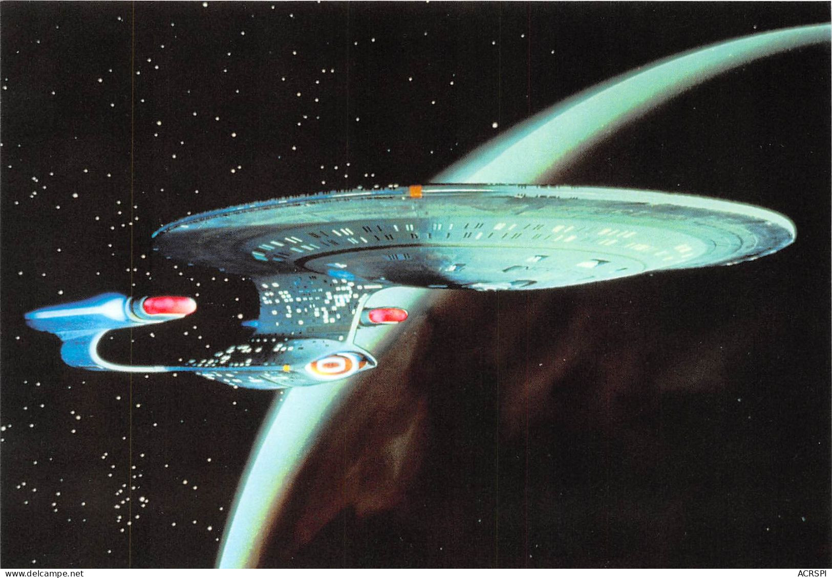 STAR TREK  Uss Voyageur  Deep Space Nine  Cinema  Series ActeursSK 82  (scan Recto-verso) OO 0999 - TV Series