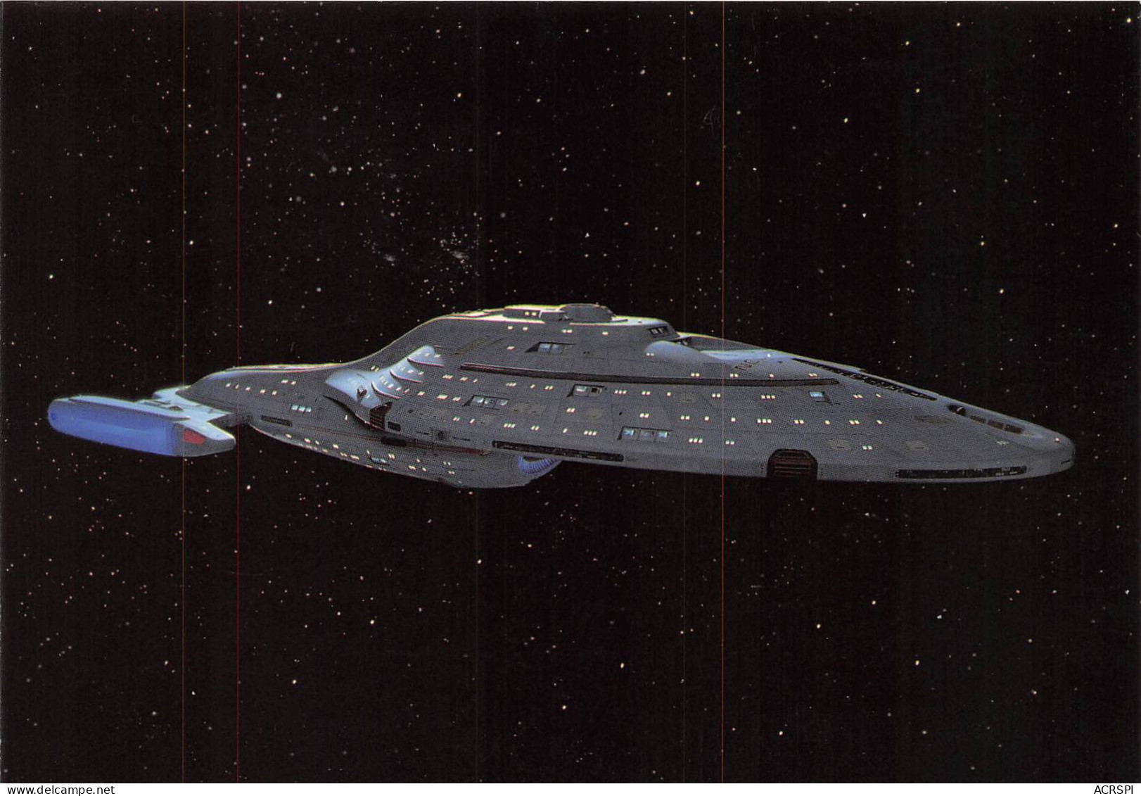  STAR TREK  USS  Voyager KIRK  Spock  Cinema Serie   (scan Recto-verso) OO 0998 - TV-Serien
