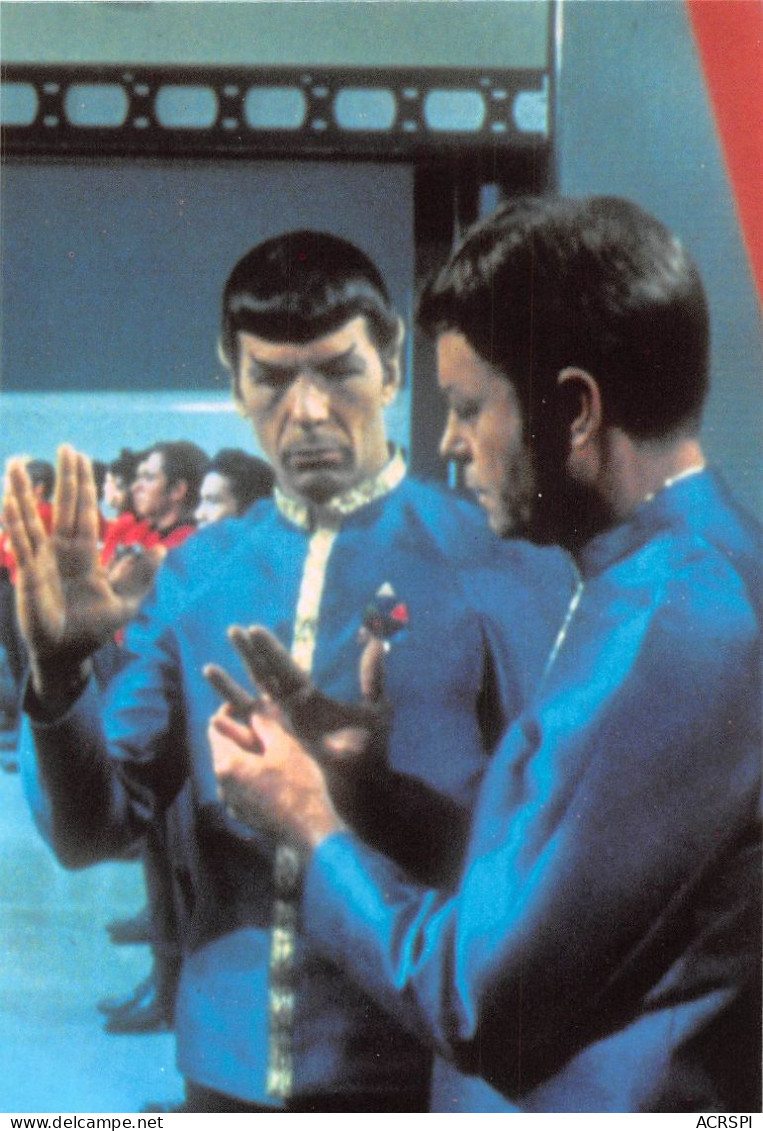  STAR TREK  MCOY Et SPOCK   Cinema Serie (scan Recto-verso) OO 0998 - TV-Serien