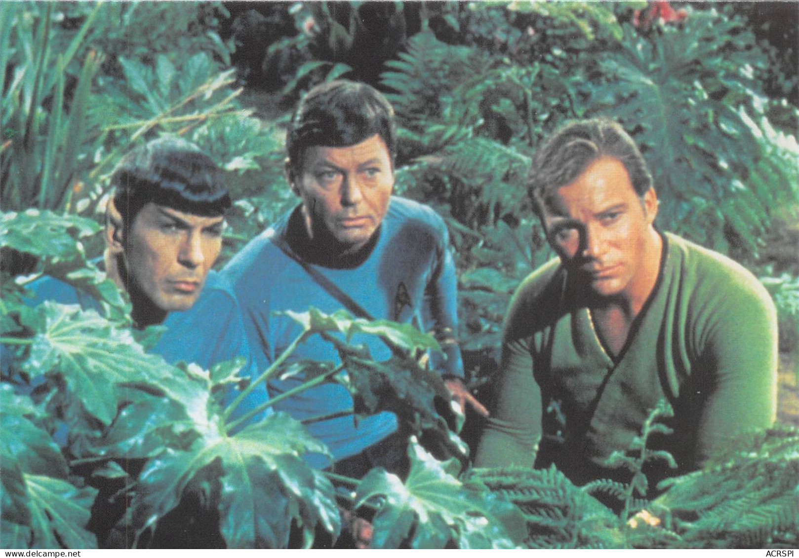  STAR TREK  SPOCK  MC'COY  KIRK Cinema Serie  Sk 47  (scan Recto-verso) OO 0998 - Serie Televisive