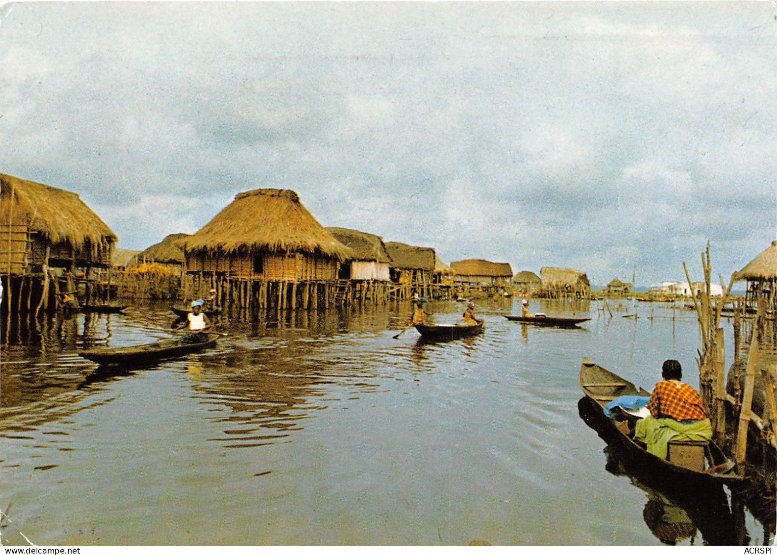 DAHOMEY - Cité Lacustre De Ganvié Benin (scan Recto-verso) OO 0994 - Benin