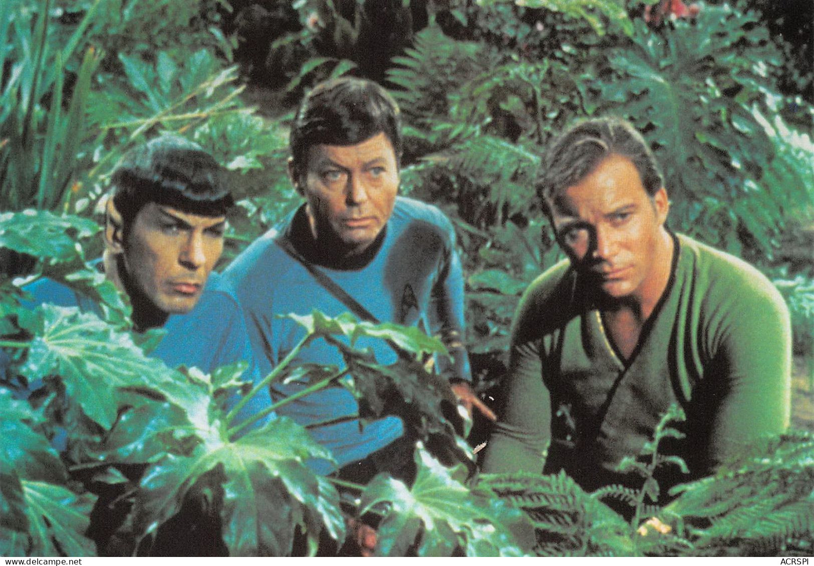 STAR TREK  Voyager  SPOCK Mc COY And KIRK   (scan Recto-verso) OO 0988 - Serie Televisive