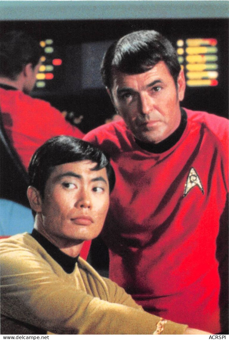 STAR TREK  SCOTTY And  SULU Sk42 (scan Recto-verso) OO 0988 - Serie Televisive
