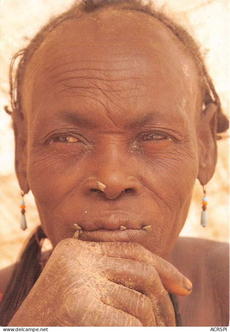 MALI  Famille  Khedeyja  Expo Arthus Bertrand  (scan Recto-verso) OO 0985 - Mali