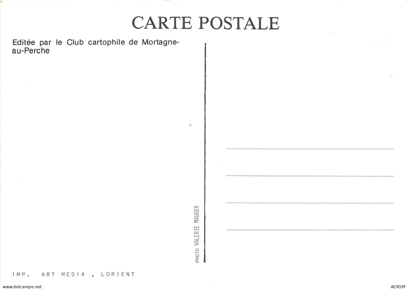 BELLEME (61) - 11/02/1988 - M. RICHEMONT (DE SOUANCE), RADIESTHESISTE Mortagne Au Perche  (scan Recto-verso) OO 0979 - Mortagne Au Perche