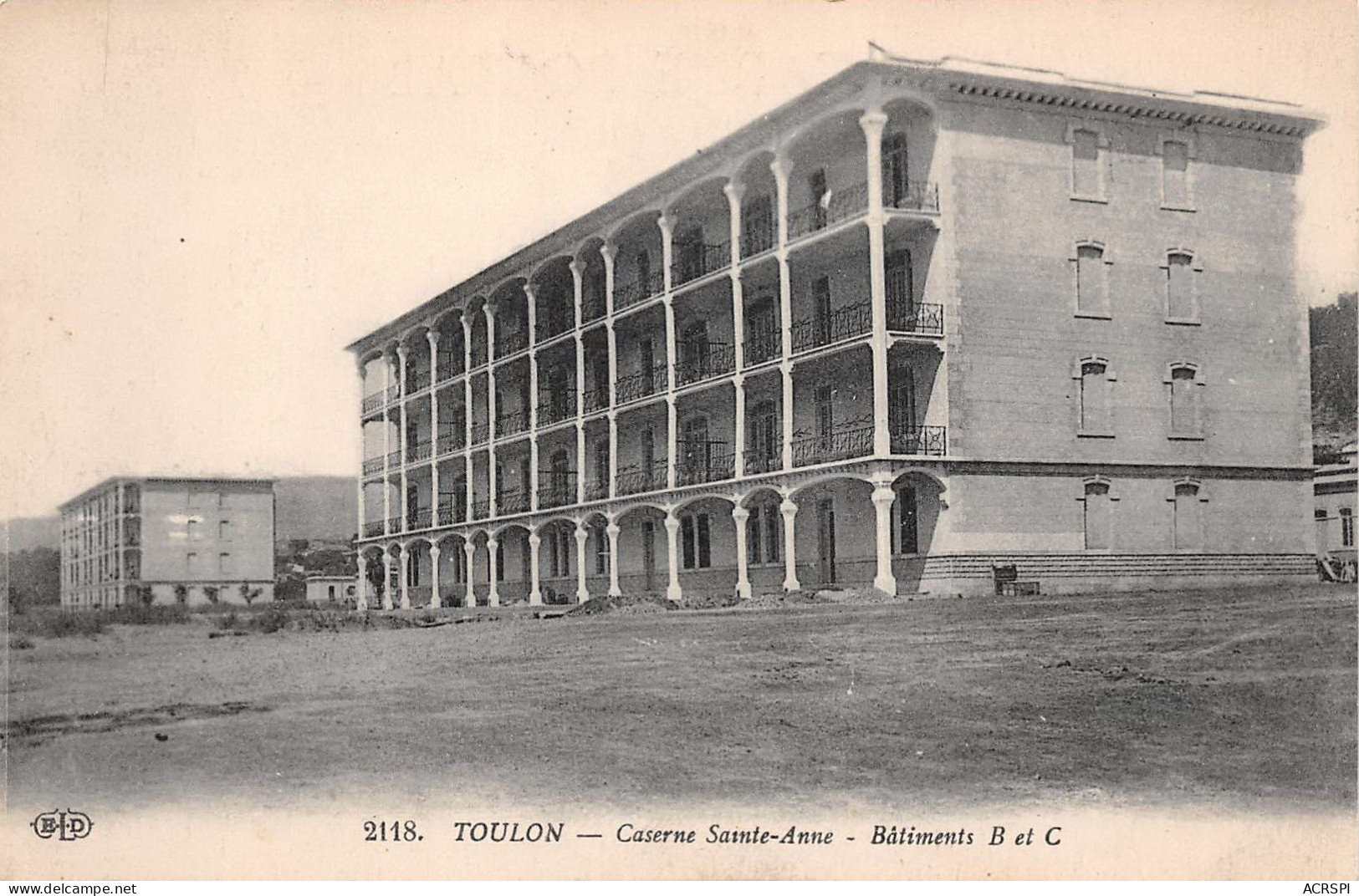 TOULON   Caserne Sainte Anne Batiment B Et C  (scan Recto-verso) OO 0973 - Toulon