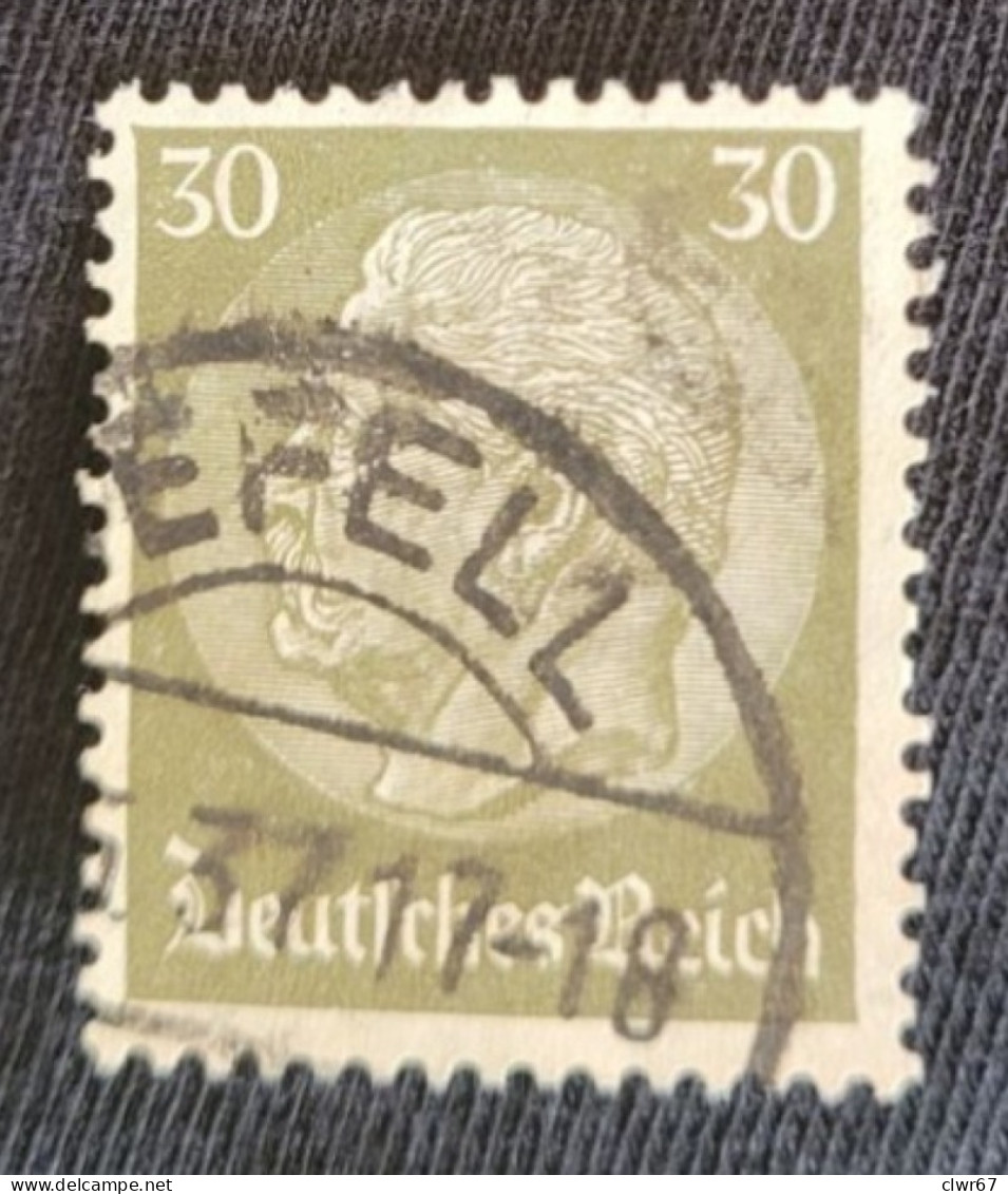 Paul Von Hindenburg 30 Pf Deutsches Reich - Used Stamps