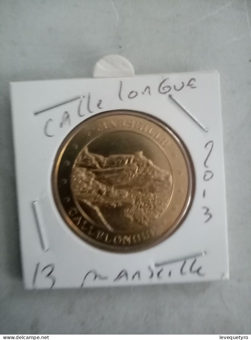 Médaille Touristique Monnaie De Paris 13 Marseille Callelongue 2013 - 2013