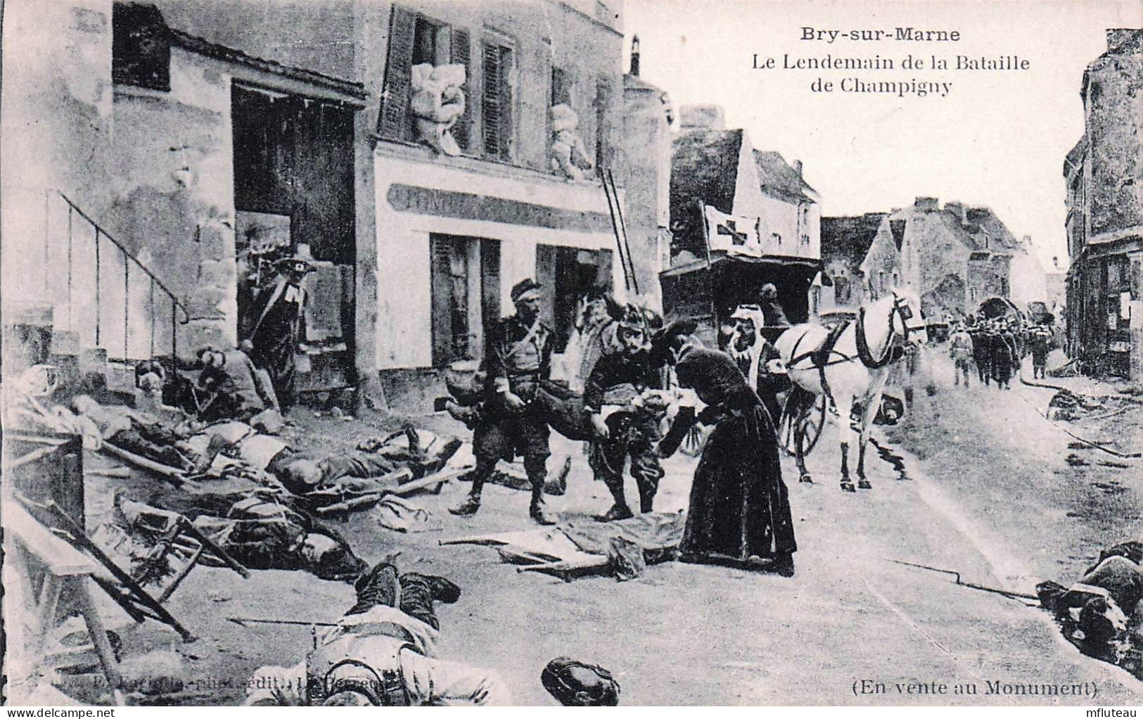 94* BRY S/MARNE    Le Lendemain De La Bataille De Champagny     RL45,0480 - Otras Guerras