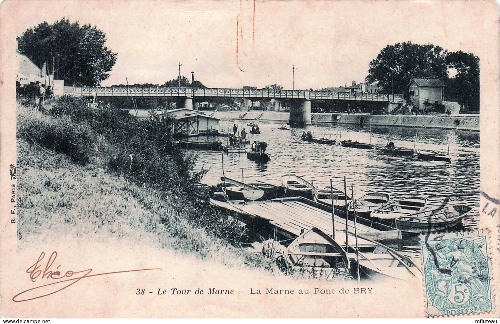 94* BRY S/MARNE  La Marne Au Pont De Bry       RL45,0471 - Bry Sur Marne