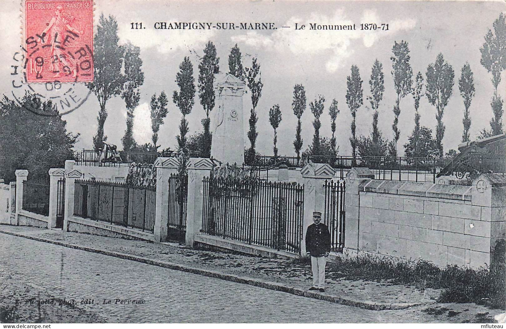 94* CHAMPIGNY  S/MARNE Le Monument 1870/-71         RL45,0506 - Champigny Sur Marne