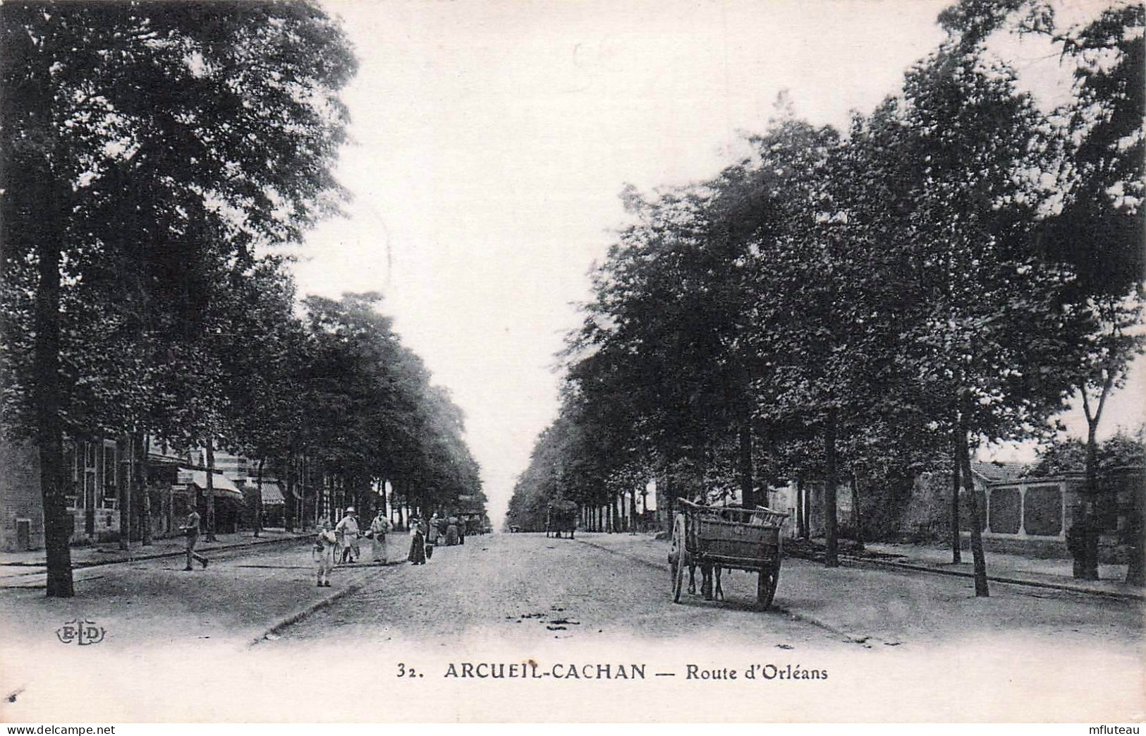 94* ARCUEIL    CACHAN  Route D Orleans       RL45,0392 - Arcueil