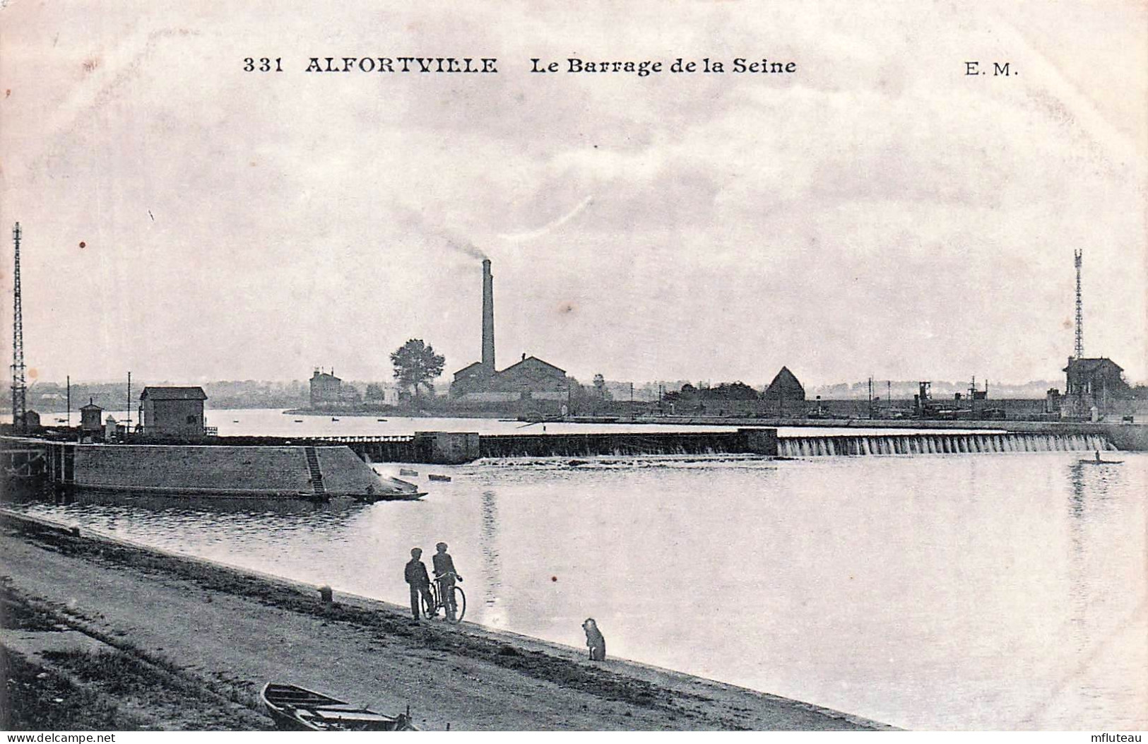 94* ALFORTVILLE    Le Barrage Sur La Seine       RL45,0278 - Alfortville