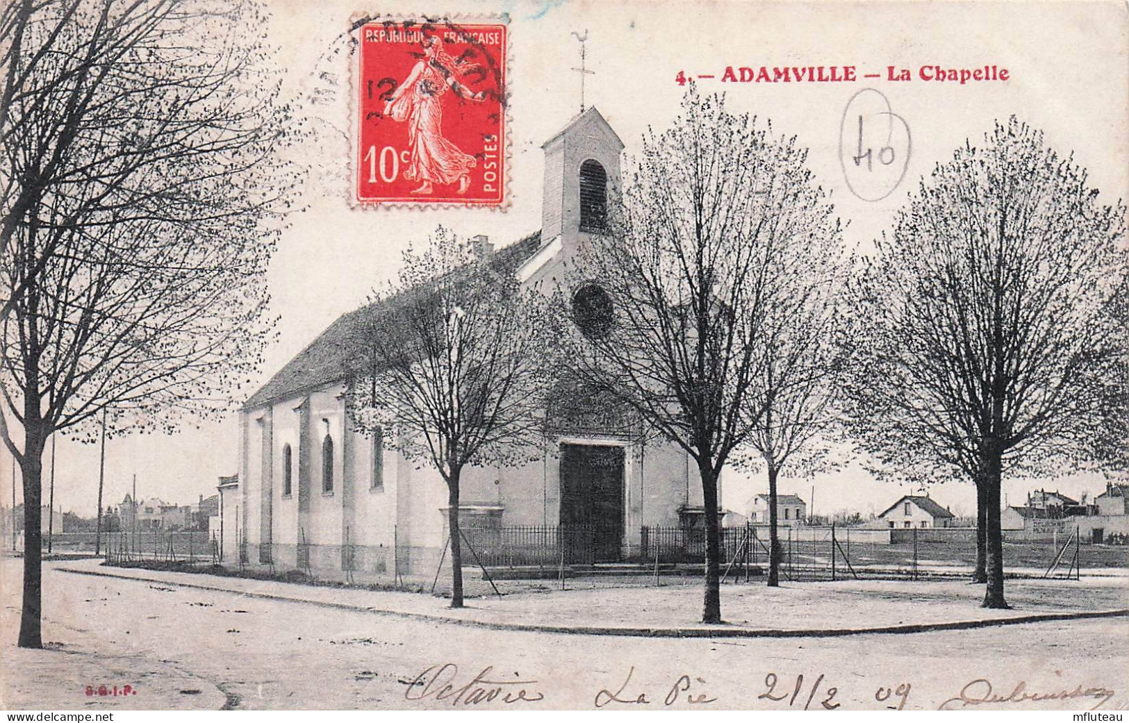 93* ADAMVILLE  La Chapelle  RL45,0228 - Otros & Sin Clasificación