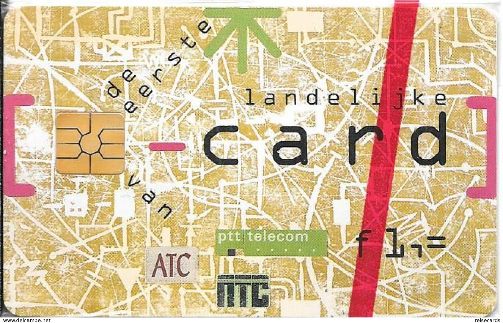 Netherlands: Ptt Telecom - 1994 De Eerste Landelijke Card Van ATC NTC. Mint - Openbaar