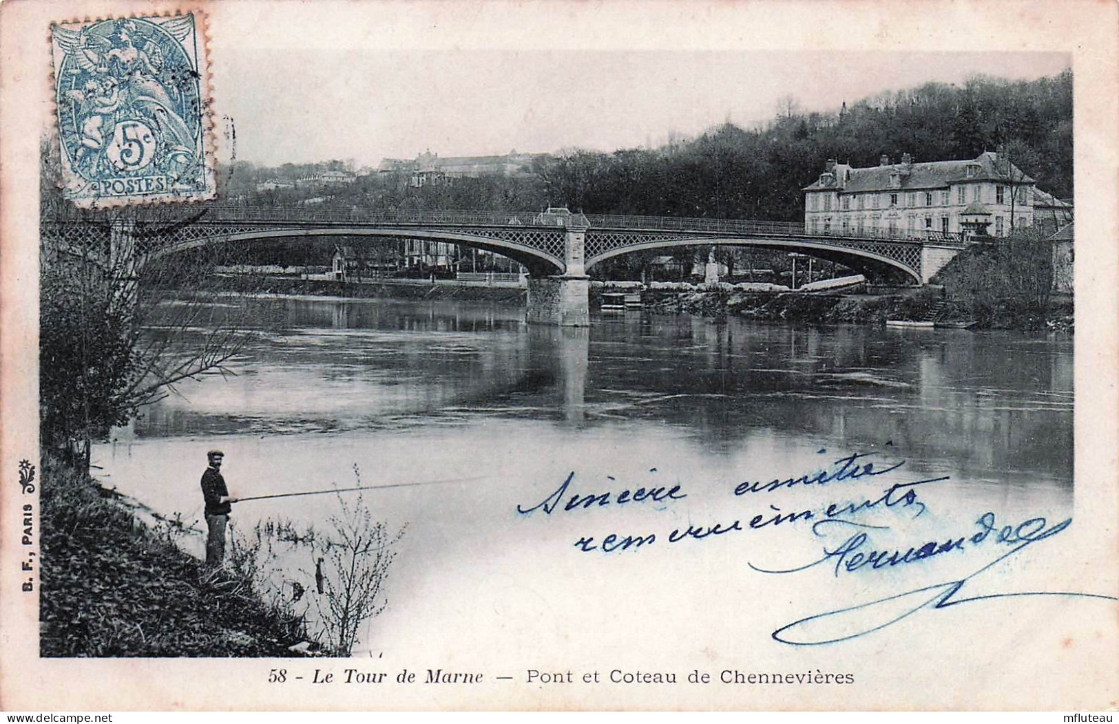 94* CHENNEVIERES  Pont Et Coteau  RL45,0895 - Chennevieres Sur Marne