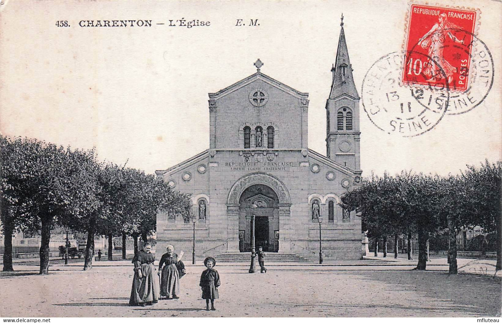 94* CHARENTON   L Eglise    RL45,0739 - Charenton Le Pont