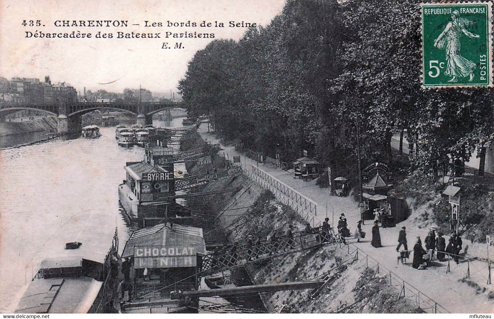 94* CHARENTON   Debarcadere Bateaux Parisiens     RL45,0733 - Charenton Le Pont