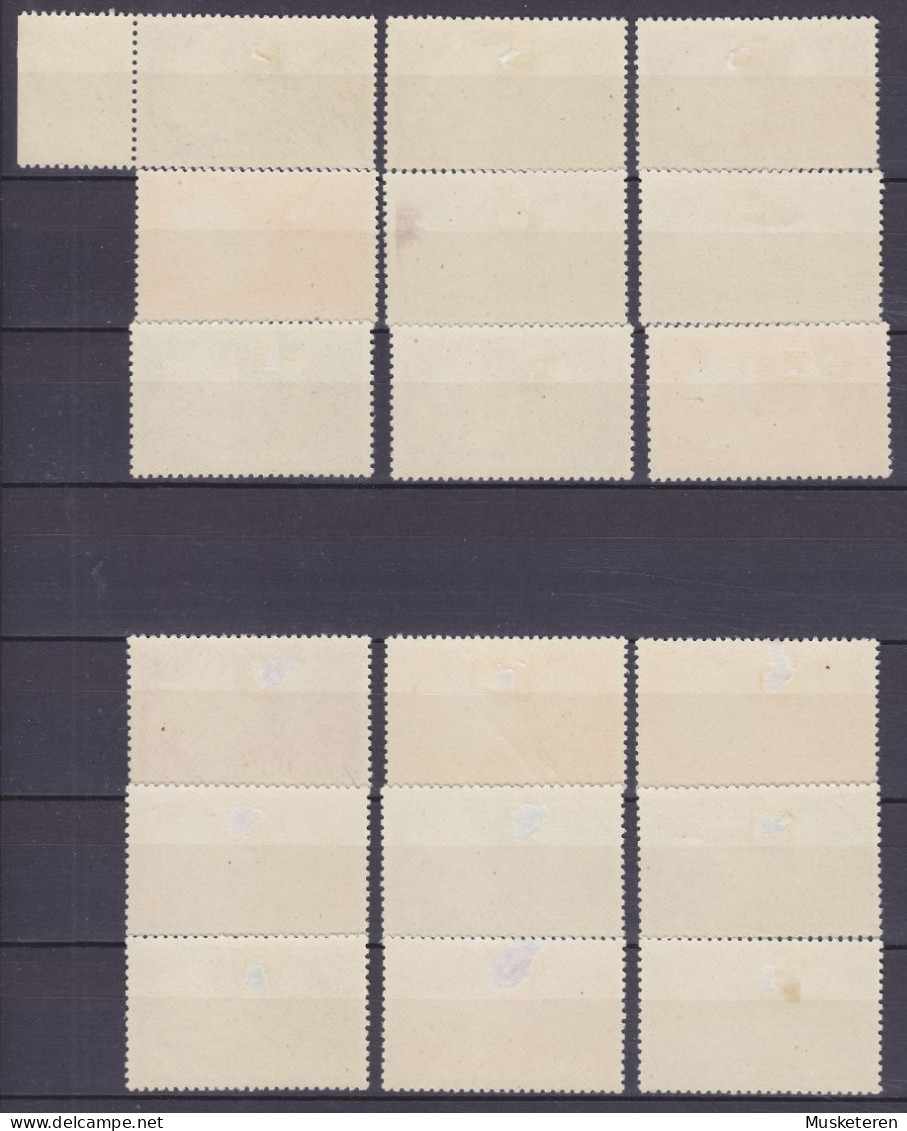 Martinique 1945 Mi. 207, 209-225 Victor Shoelcher (Almost) Complete Set, MH* - Unused Stamps